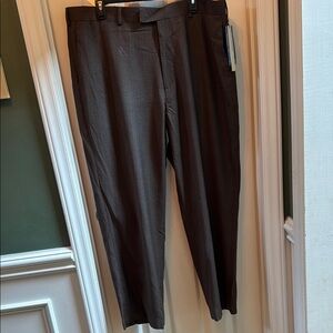NWT Men's Perry Ellis Brown Dress Pants - 40x30
